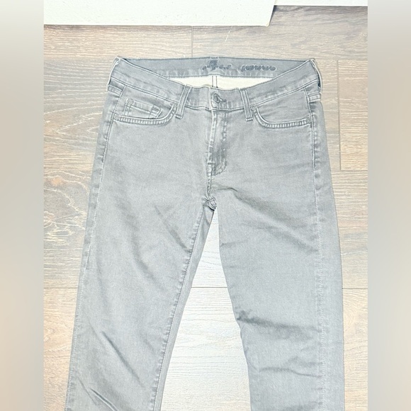 7 For All Mankind Charcoal Denim - Picture 2 of 10